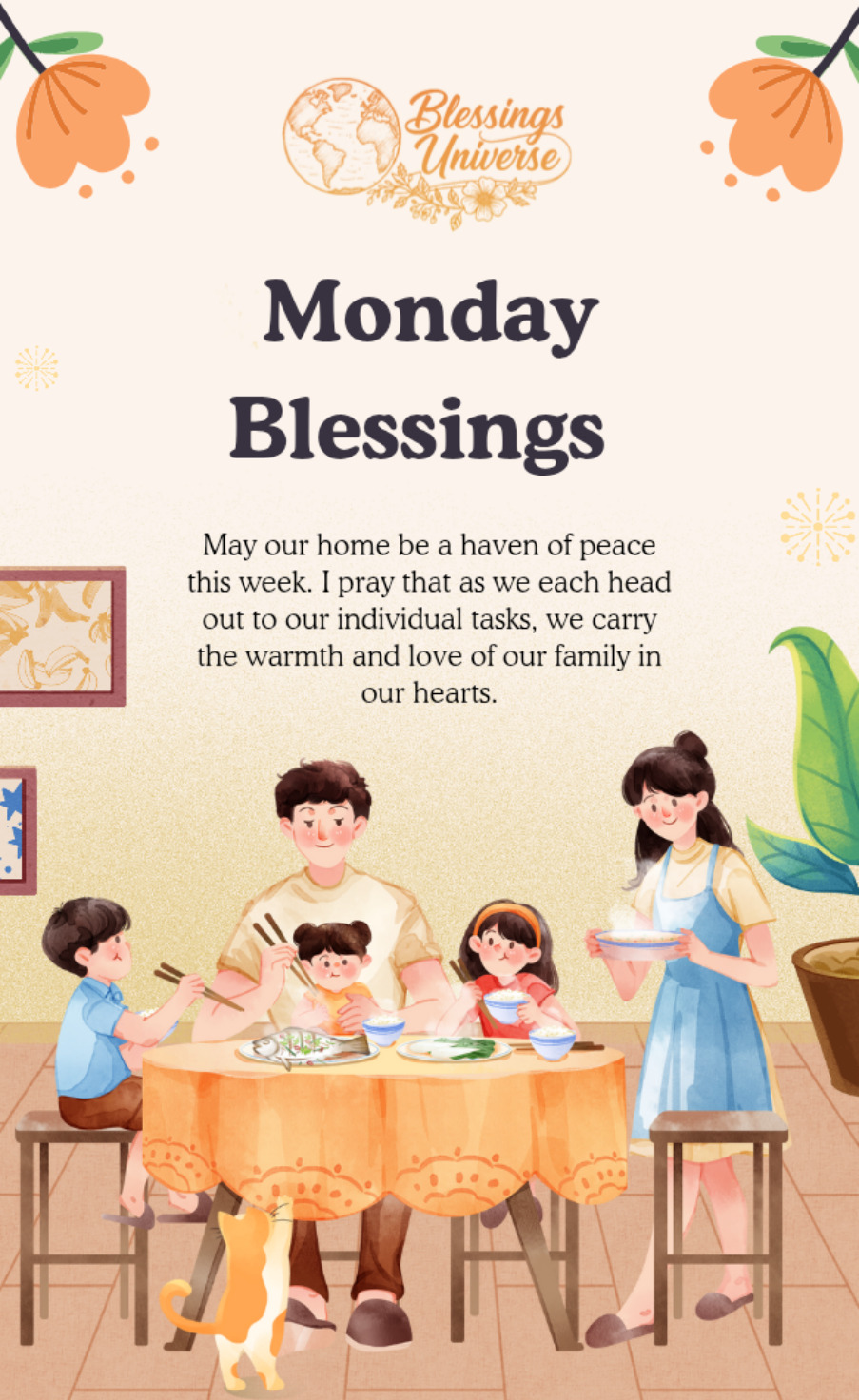 Monday Blessings For Friends And Family