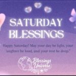 Saturday Blessings