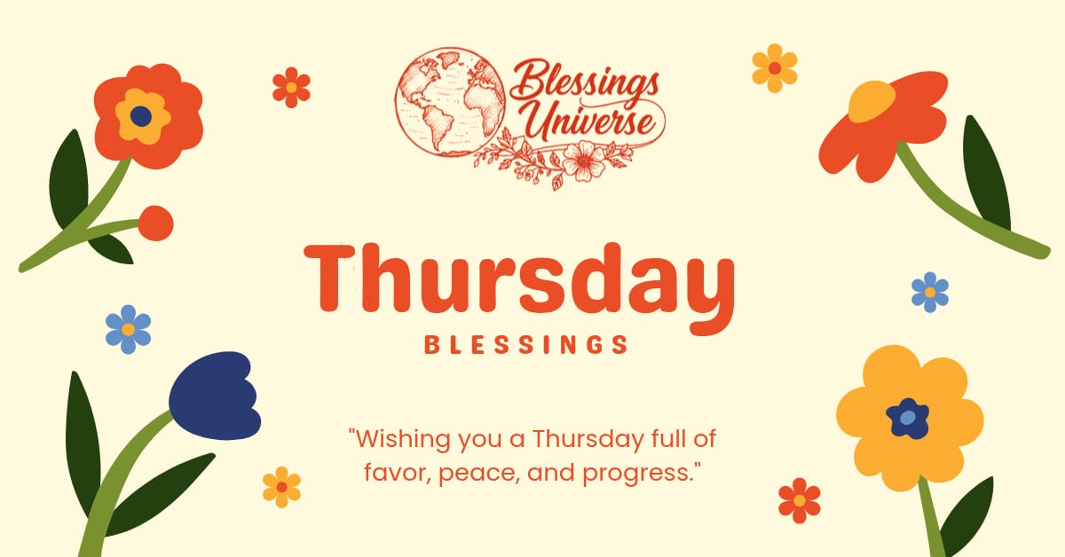 110+ Thursday Blessings to Start Your Day with Positivity, Faith & Gratitude
