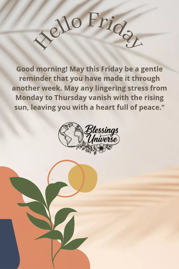 friday blessings for a happy weekend