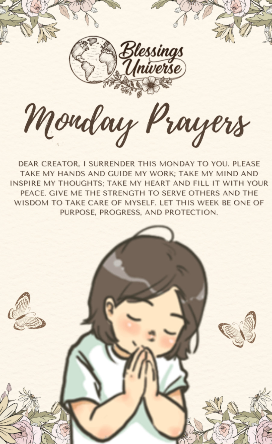 monday prayers