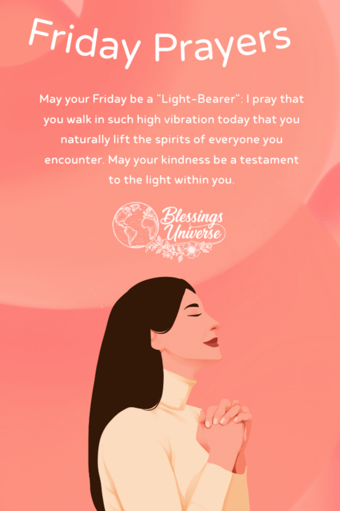 positive and spiritual blessed friday picture