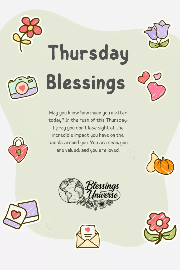positive thursday blessings