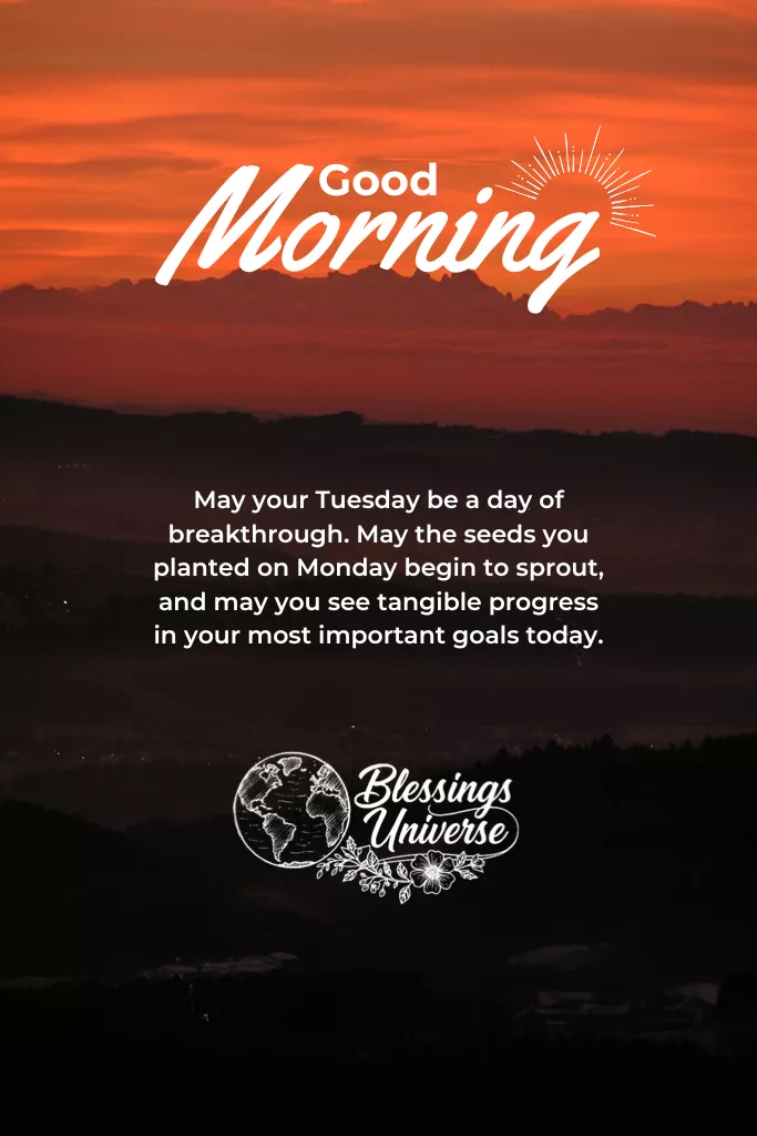 positive tuesday blessings