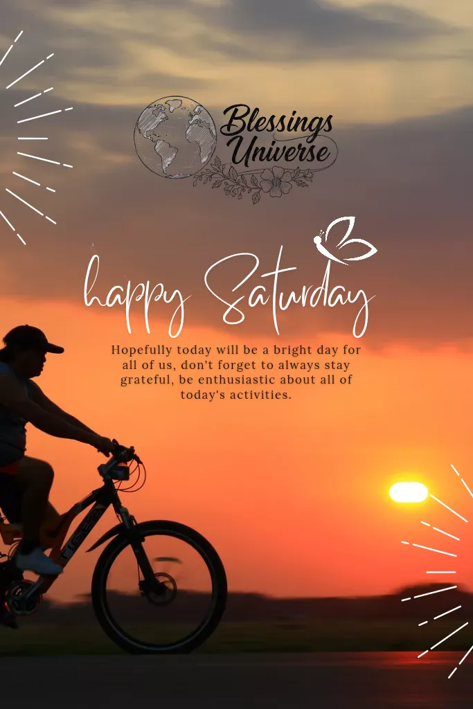 saturday afternoon blessings