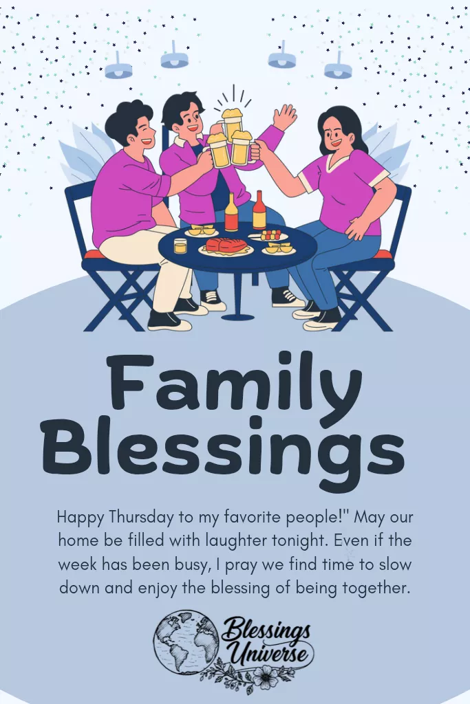 thursday blessings for family