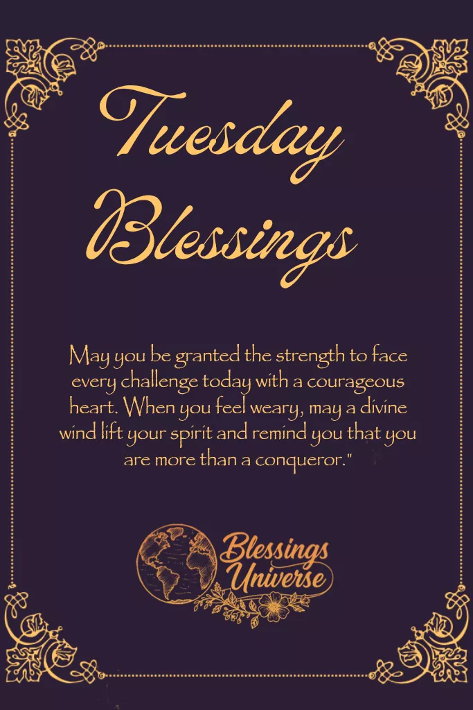 tuesday prayers