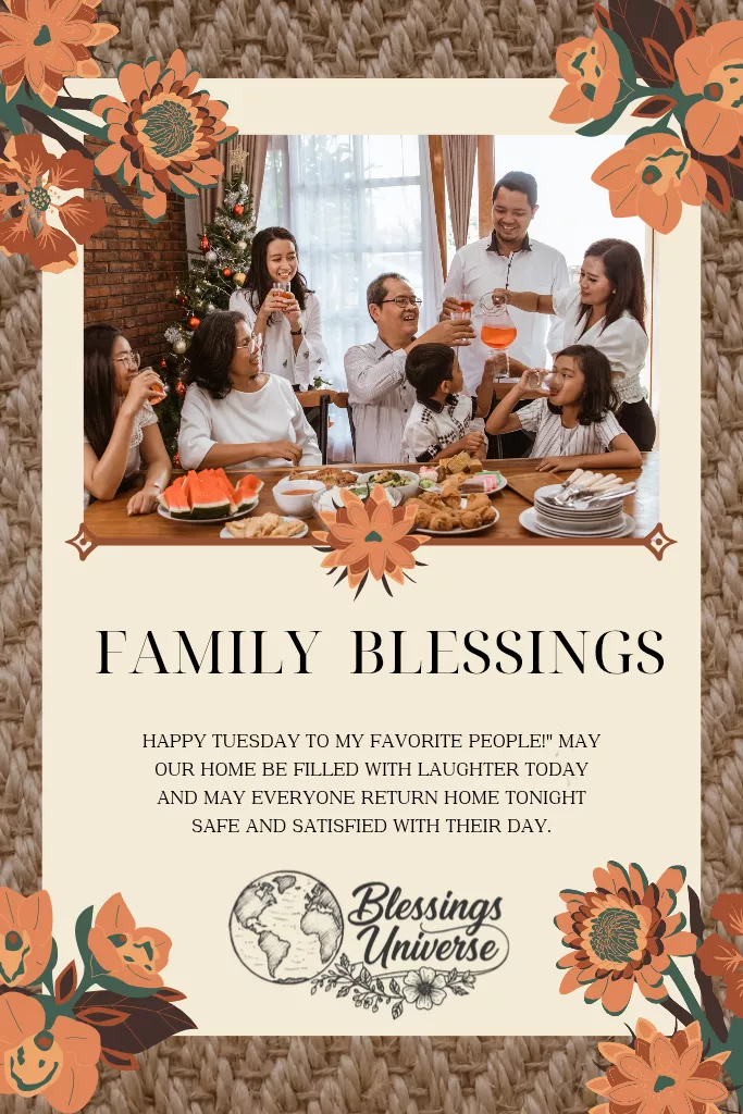 tuesday wishes for family