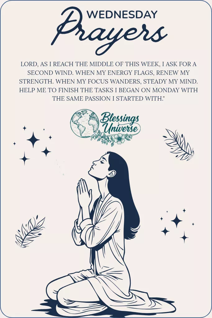 wednesday blessings and prayers