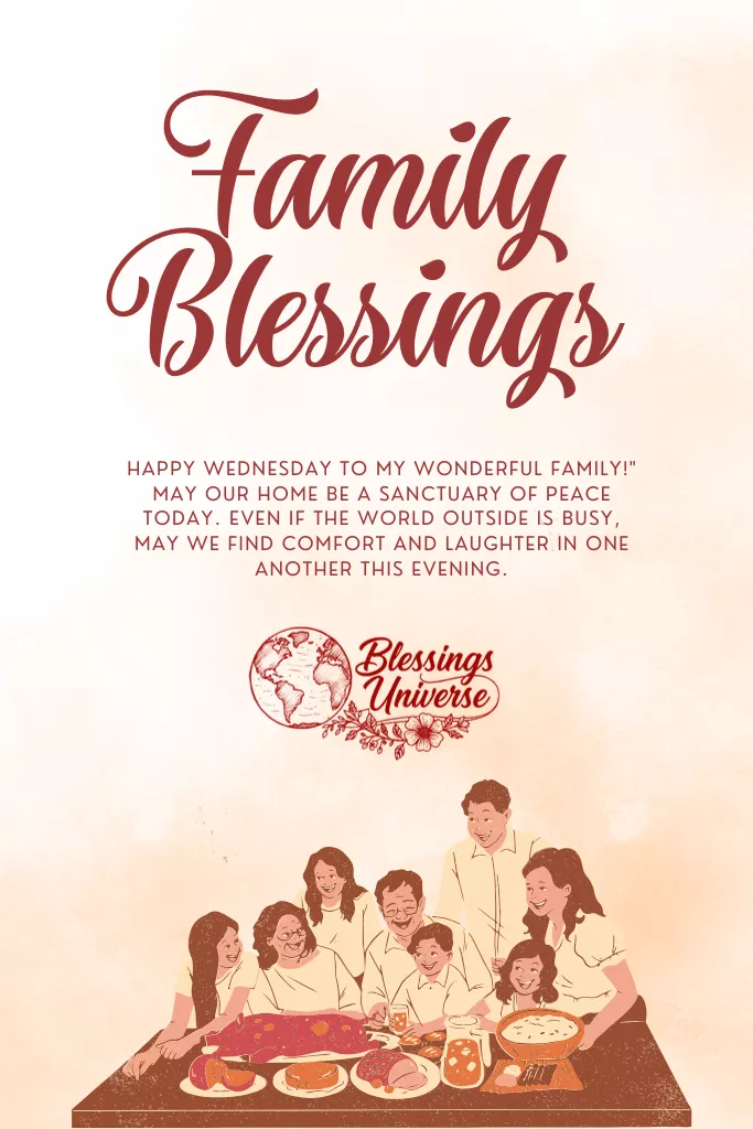 wednesday blessings for friends and family