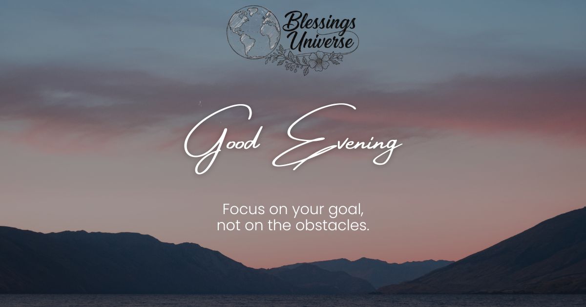 Good Evening Blessings Images