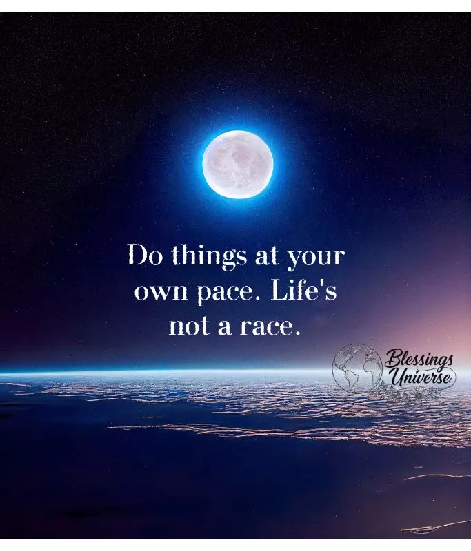 blessed night quote with start and moon backgrround