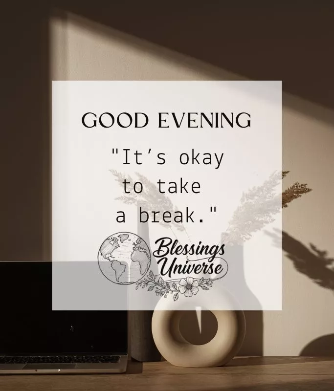 good evening blessings quotes