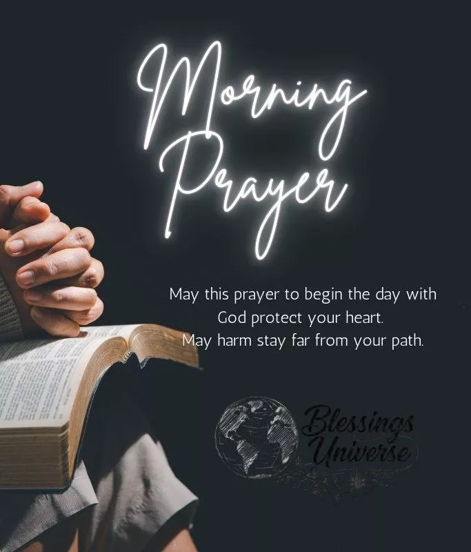 good morning prayer for blessings