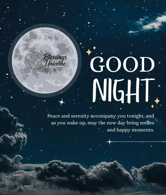 inspirational good night blessings