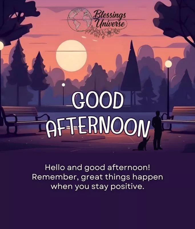 powerful afternoon prayer for the night ahead