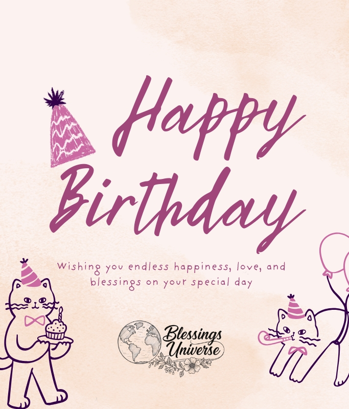 Short Heartfelt Birthday Blessings and Prayers