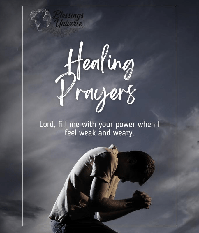 prayers for healing and strength