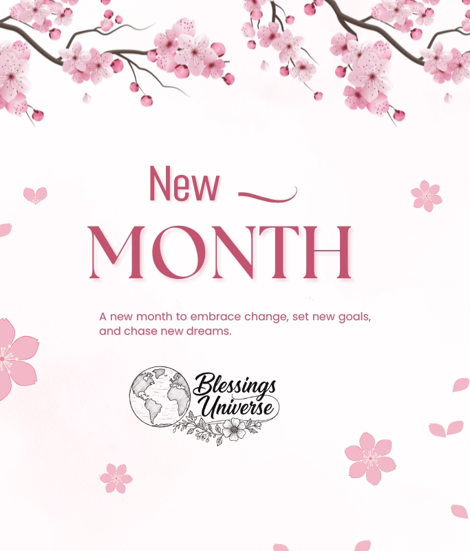 New Month Blessings for Friends