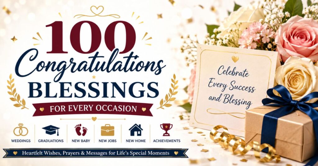 Congratulations Blessings
