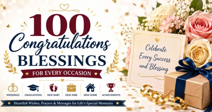 Congratulations Blessings