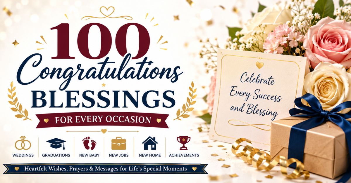 Congratulations Blessings