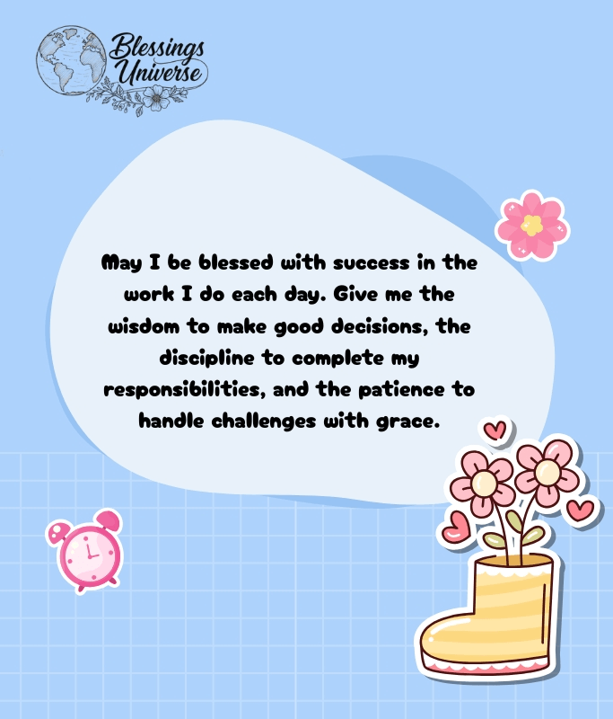 Prayer for Success at work